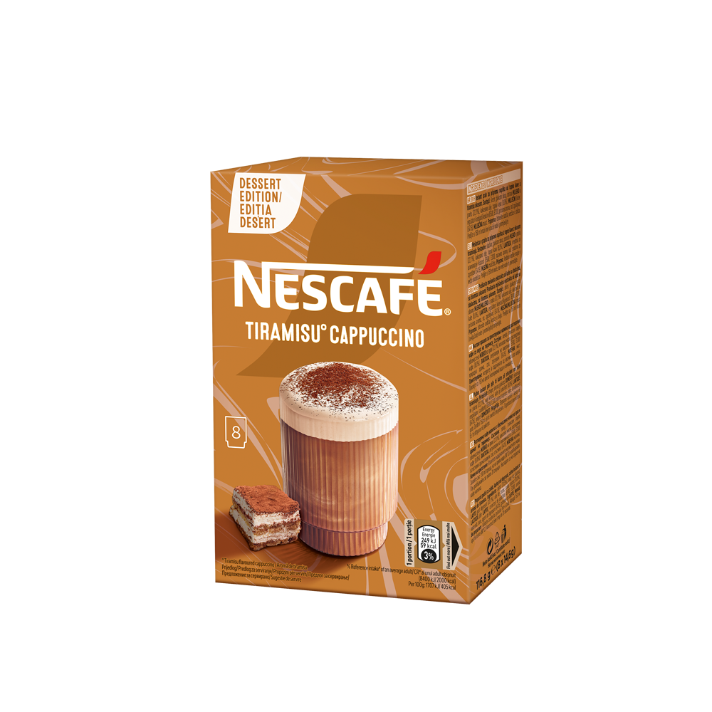 Nescafe Cappuccino Tiramisu 8x14,6g