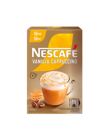 Nescafe Cappuccino Vanilla 8x14g